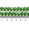Electroplate Transparent Glass Beads Strands LS-EGLA-A035-T8mm-A11-4