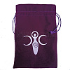 Velvet Tarot Cards Storage Bags ZODI-PW0002-01F-02-1