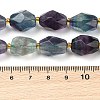 Natural Fluorite Beads Strands G-P541-A01-04-4