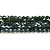 Transparent Electroplate Glass Beads Strands LS-EGLA-A039-T2mm-B25-1