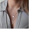 Alloy Pendant Layered Chain Necklaces for Women WGC39CD-26-1