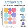 PVC Plastic Sticker for Wall Decoration Accessories AJEW-WH0007-05C-2