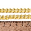 Transparent Glass Beads Strands GLAA-Q118-01A-B13-4