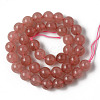 Natural Quartz Beads Strands G-T129-01-10mm-2