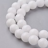Natural White Jade Round Bead Strands G-N0120-50-8mm-2