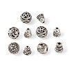 Kissitty Tibetan Style Alloy Guru Bead Sets PALLOY-KS0002-07AS-18