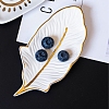 Leaf Porcelain Jewelry Plates PW-WGD70B9-01-1