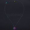 201 Stainless Steel Pendants Necklaces NJEW-S105-JN627-2-2