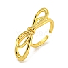 Brass Cuff Rings for Women RJEW-E294-01G-01-1