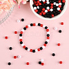 3Colors Opaque Acrylic Beads MACR-SP0001-94A-5