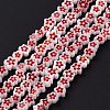 Handmade Millefiori Glass Bead Strands LAMP-J035-4mm-62-2