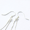 925 Sterling Silver Earring Hooks Findings STER-I014-29S-3