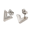 Non-Tarnish 304 Stainless Steel Stud Earring EJEW-C099-03P-3