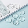 Transparent Glass Cabochons X-GGLA-R026-30mm-8