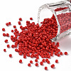 Baking Paint Glass Seed Beads SEED-S001-K20-1