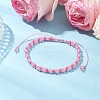 Baking Paint Glass Seed Beaded Bracelets BJEW-MZ00155-04-1