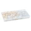 200Pcs 2 Colors Frosted Plastic Petal Pendants KY-FS0001-49-8