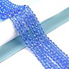 Electroplate Glass Beads Strands EGLA-A034-T2mm-L04-4