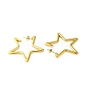 Ion Plating(IP) 304 Stainless Steel Stud Earrings EJEW-H009-01G-02-2