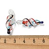 Handmade Lampwork Pendants LAMP-N025-02B-3