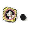 Cat Alloy Enamel Pins JEWB-R004-01EB-02-3