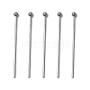 Tarnish Resistant 304 Stainless Steel Ball Head Pins X-STAS-M010-30mm-01-1