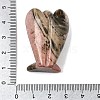 Natural Rhodonite Angel Figurine DJEW-N006-01A-14-3