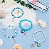 DIY Ocean Themed Bracelet Making Kits DIY-SC0014-07AS-4