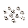 Tarnish Resistant Stainless Steel Textured Beads STAS-M003-04P-4