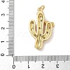 Brass Enamel Pendants KK-B155-21G-03-3
