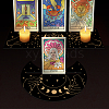 4Pcs 4 Style Wooden Tarot Card Stand Holder DJEW-WH0041-010-2
