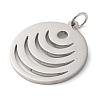 Non-Tarnish 304 Stainless Steel Pendants STAS-C086-05C-P-2