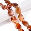 Natural Agate Dyed Beads Strands G-T138-200-4