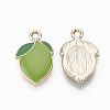 Alloy Enamel Pendants ENAM-N048-009B-2