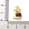 Brass Enamel Charms KK-Q098-31G-A-3