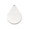 Tarnish Resistant 304 Stainless Steel Pendants LS-STAS-F271-05E-P-2