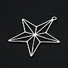 201 Stainless Steel Pendants STAS-R111-JA689-2