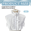 Detachable Polyester Lady Shirts False Collars AJEW-WH0314-867-2