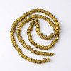 Dyed Natural Coconut Disc Bead Strands COCB-O003-07C-2