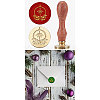 Christmas Wax Seal Stamp Set AJEW-WH0208-1312-8