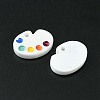 Opaque Resin Pendants CRES-YW0001-09-2