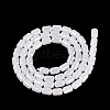 Electroplate Imitation Jade Glass Beads Strands EGLA-Q132-03A-B01-2