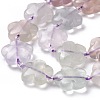 Natural Flower Rainbow Fluorite Beads Strands G-L241B-09-4