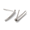 304 Stainless Steel Stud Earring STAS-C117-08P-2