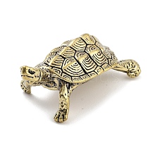 Brass Tortoise Figurines Statues for Home Desktop Feng Shui Ornament KK-A216-04B-AB