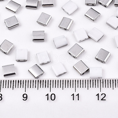 FGB 2-Hole Glass Seed Beads SEED-S031-L-ST41-K-1