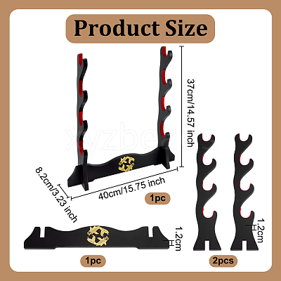 Artificial Board Dispaly Frame AJEW-WH0455-103B-1