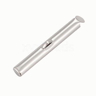 Iron Slide On End Clasp Tubes LS-X-IFIN-R212-3.0cm-P-1