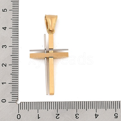 Tarnish Resistant 304 Stainless Steel Pendants STAS-H360-06-1-1