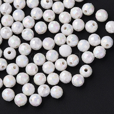 Opaque Acrylic Beads MACR-S371-135-I-1